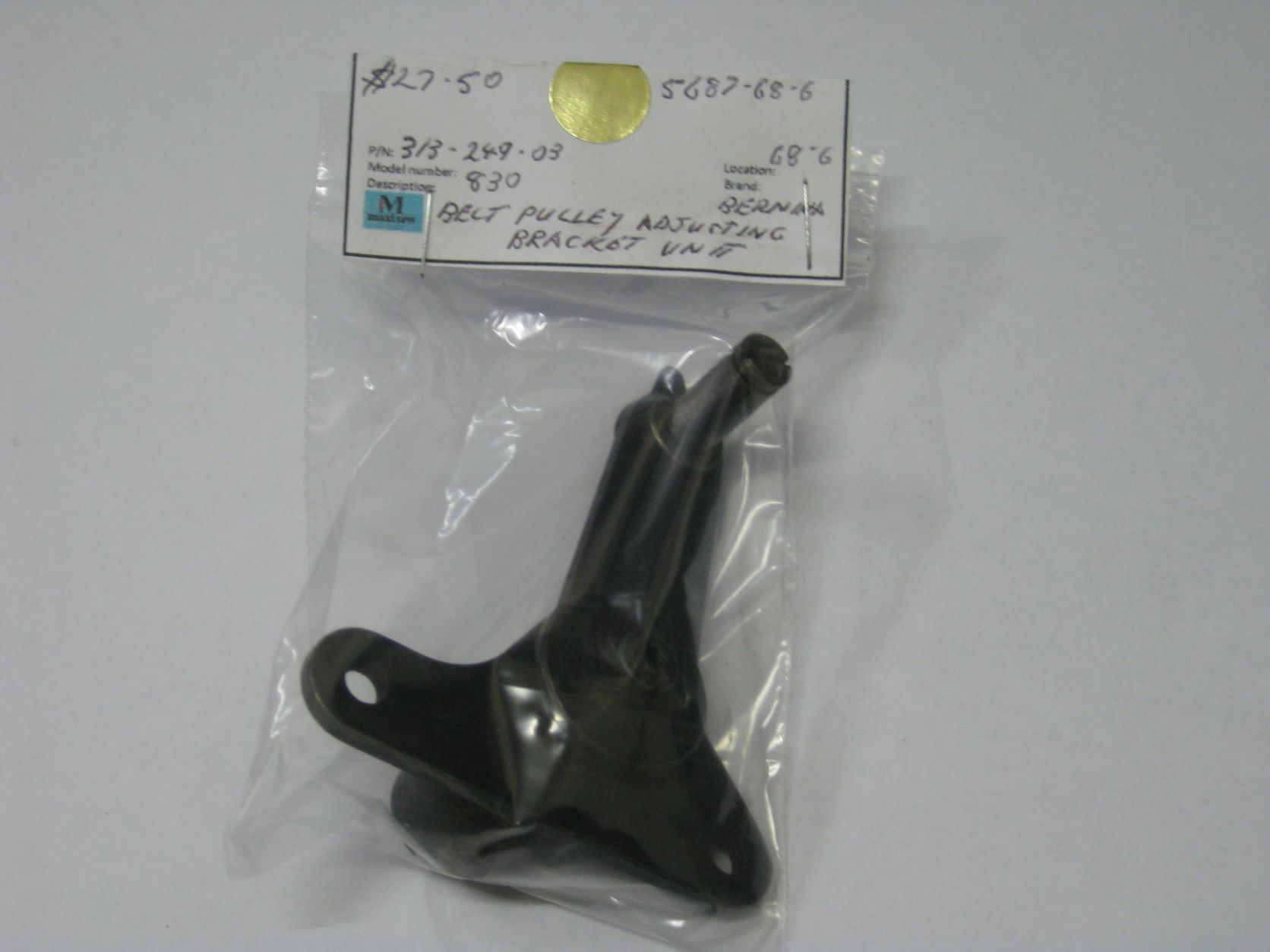 313-249-03 belt pulley adjusting bracket. Bernina 830